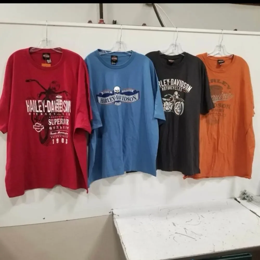 Harley Davidson 3XL Tee Shirt Bundle NWT - Picture 2 of 3